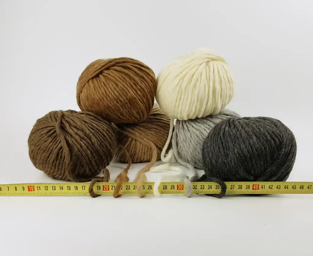merino wool yarn for knitting and crocheting projects.