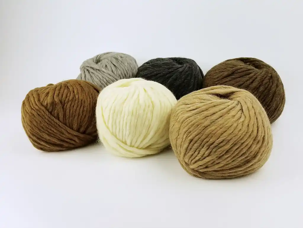 merino wool yarn for knitting and crocheting projects.