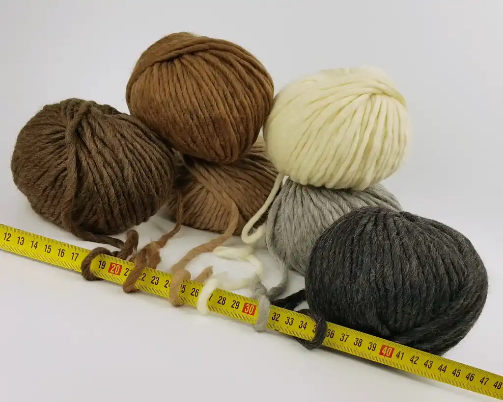 merino wool yarn for knitting and crocheting projects.