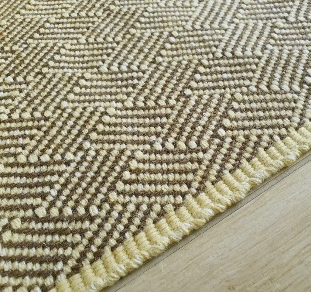 Hopak handwoven wool rug 63x133cm traditional Ukrainian craftsmanship