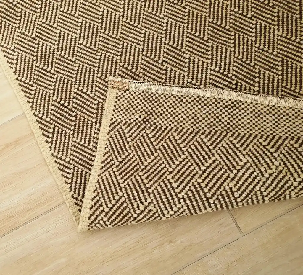 Hopak handwoven wool rug 63x133cm traditional Ukrainian craftsmanship