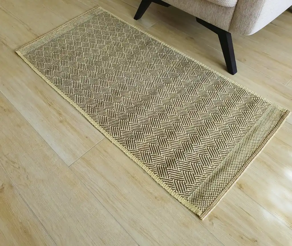 Hopak handwoven wool rug 63x133cm traditional Ukrainian craftsmanship